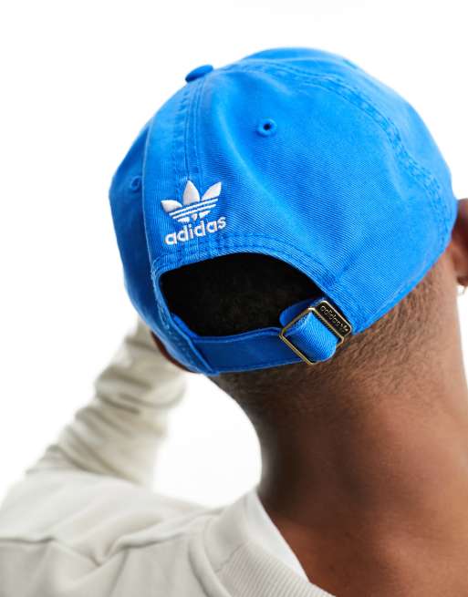 adidas Originals relaxed strapback in blue, 4 of 4