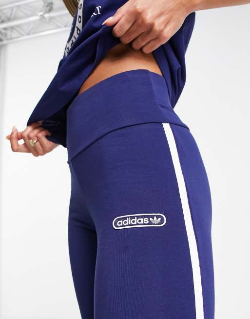 adidas Originals resort legging in navy |