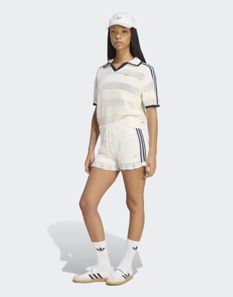 adidas Originals - Resort - Short - Blanc cassé - view 1
