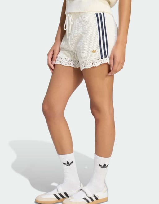 adidas Originals - Resort - Short - Blanc cassé, 2 de 4
