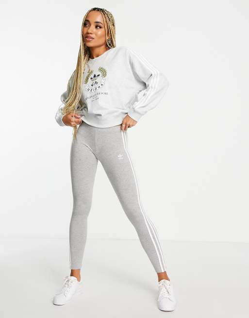 Adidas leggings and hot sale sweatshirt