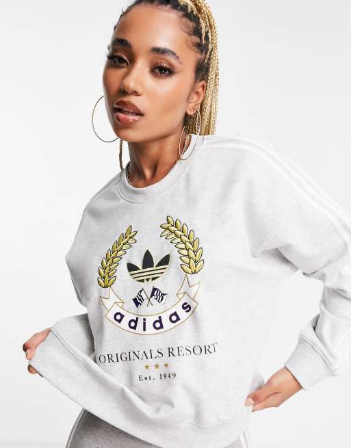 Adidas cheap crew jumper