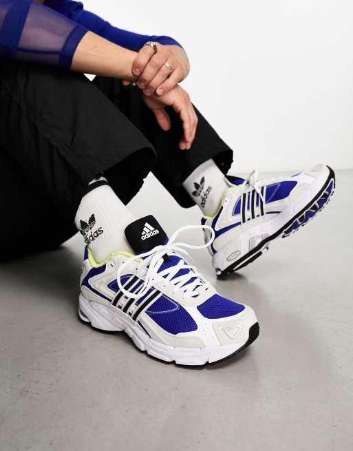 adidas Originals Response CL trainers in white/lucid ASOS | blue future