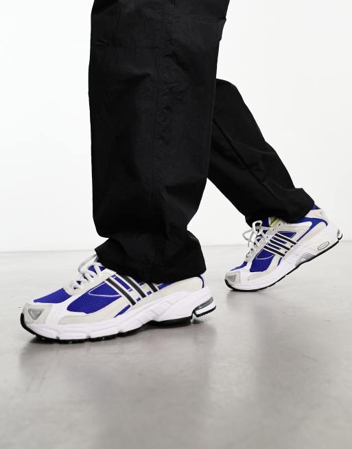 adidas Originals white/lucid blue Response ASOS trainers in CL future 