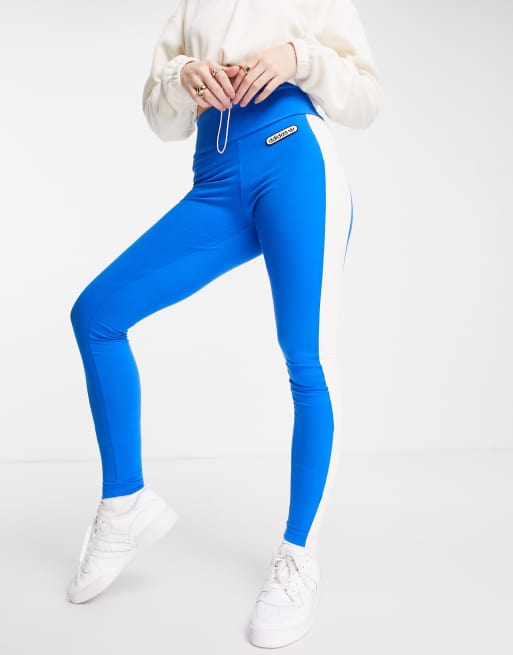 adidas Originals 'Retro Luxury' leggings in blue