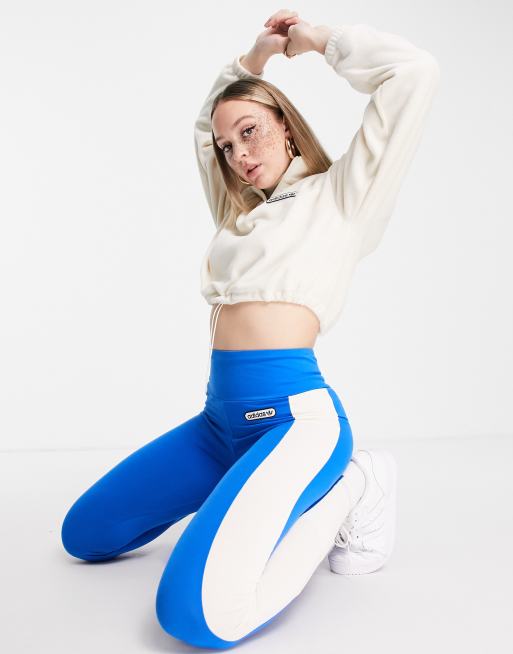 adidas Originals – Retro Luxury – Niebieskie legginsy