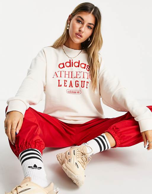 معجون اسنان كرست adidas Originals 'Retro Luxury' slogan sweat in off white معجون اسنان كرست معجون اسنان كرست adidas Originals 'Retro Luxury' slogan sweat in off white معجون اسنان كرست