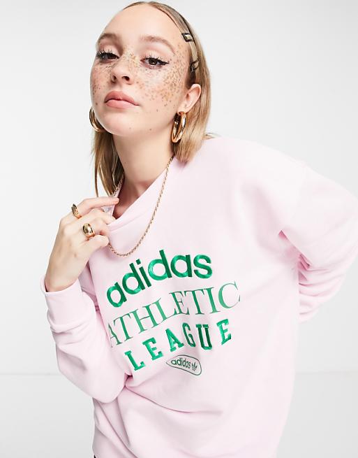 التاريخ الصيني adidas Originals 'Retro Luxury' slogan sweat in pink التاريخ الصيني التاريخ الصيني adidas Originals 'Retro Luxury' slogan sweat in pink التاريخ الصيني