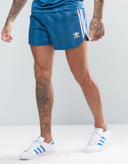 adidas Originals | adidas Originals Retro Shorts In Blue CF5303