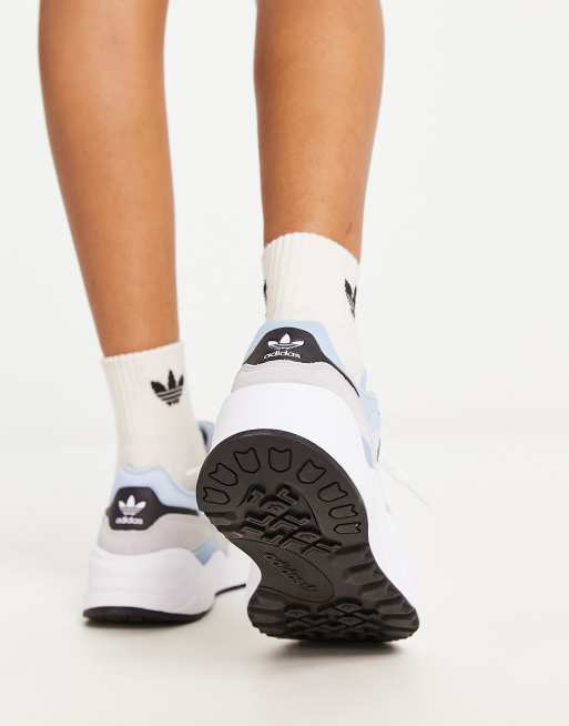 adidas Originals – Retropy Adisuper – Sneaker in Blassblau und