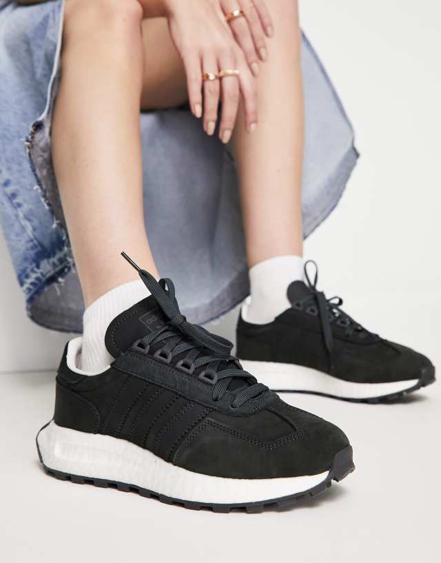 adidas Originals Retropy E5 sneakers in black