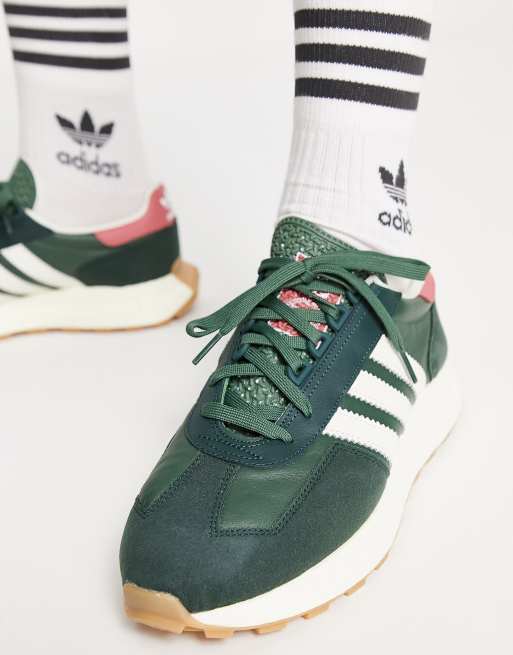 adidas Originals Retropy E5 sneakers in green