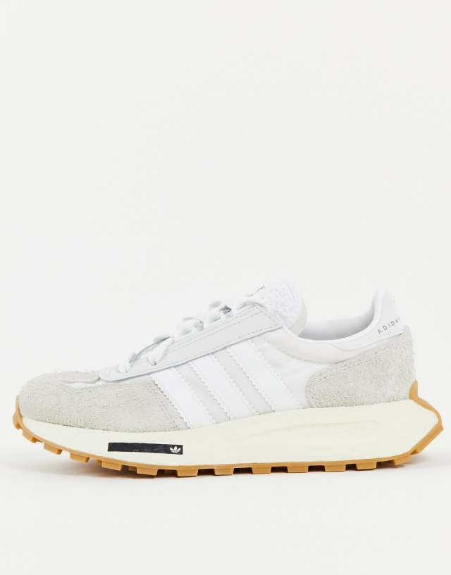 adidas Originals Retropy E5 sneakers in white