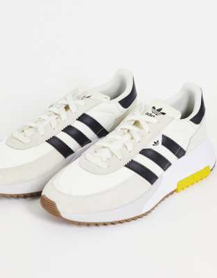 adidas Originals – Retropy F2 – Sneaker in gebrochenem Weiß