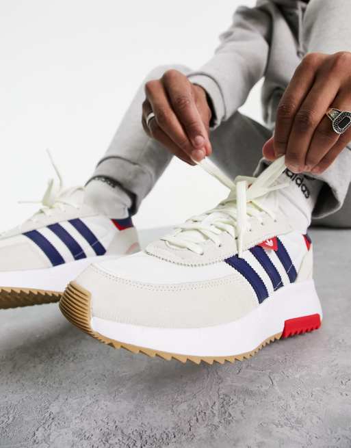 adidas sneakers Originals and blue ASOS dark Retropy F2 white | in