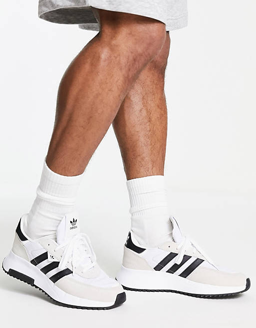 adidas Originals Retropy F2 sneakers in white | ASOS