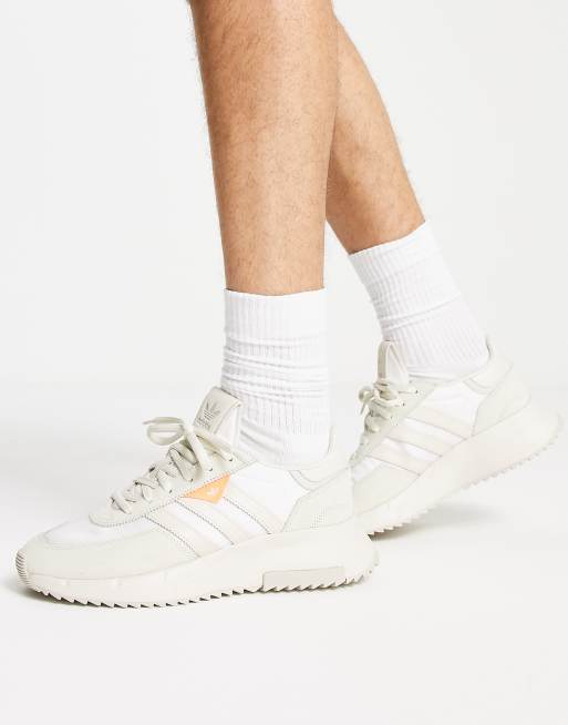 adidas Originals Retropy F2 trainers in triple grey | ASOS