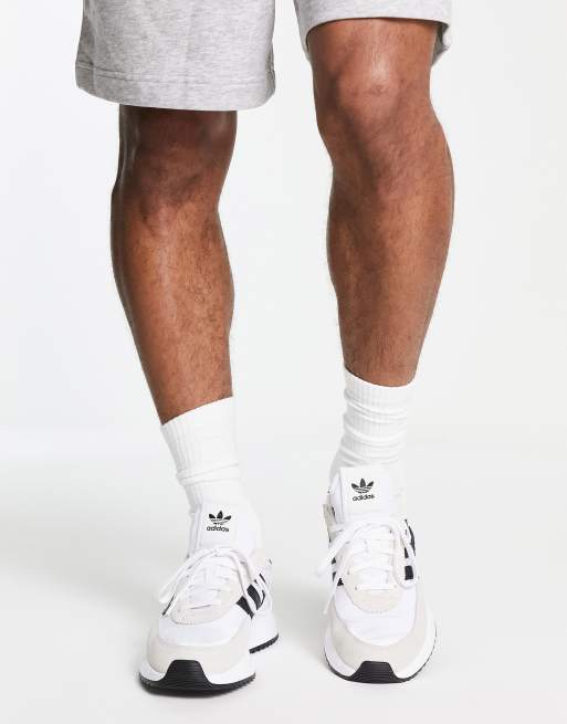 adidas Originals Retropy F2 trainers in white | ASOS