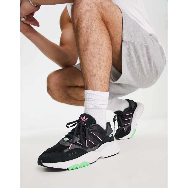 adidas Originals - Retropy F90 - Baskets - Noir et gris | ASOS