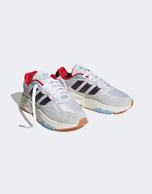 adidas Originals Retropy F90 Sneakers grigie e nere ASOS