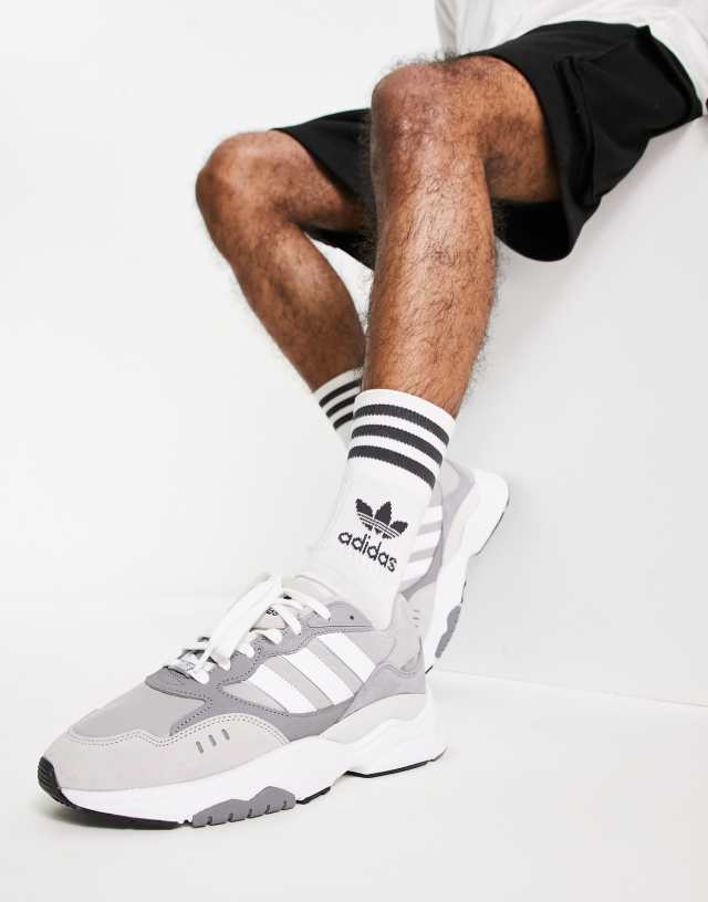 adidas Originals Retropy F90 sneakers in gray