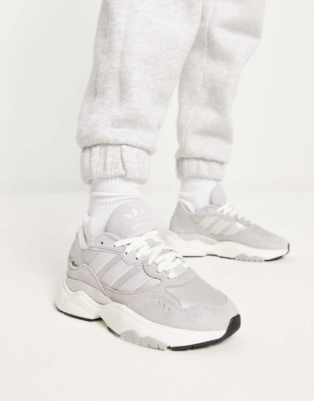 adidas Originals Retropy F90 sneakers in gray