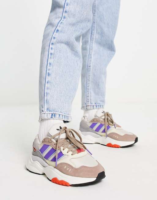 adidas Originals - Retropy F90 - Sneakers in grijs en multi