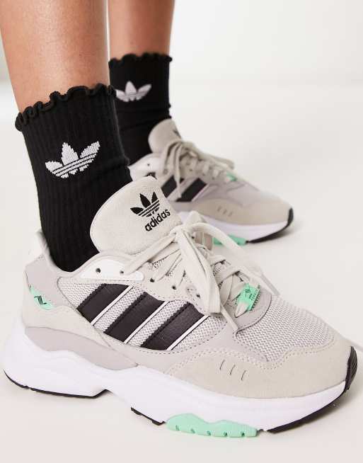 Grijze adidas online sneakers