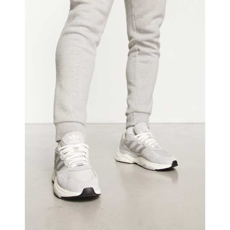 adidas Originals Retropy F90 trainers in grey | ASOS