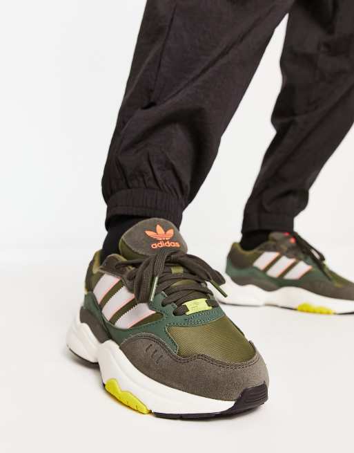 Adidas originals khaki sales trainers