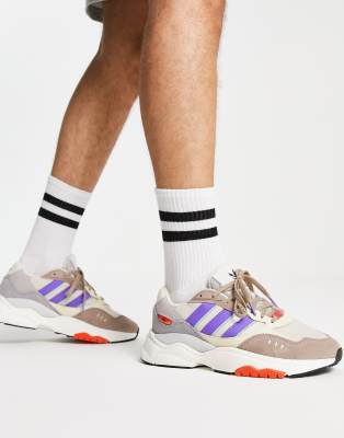 adidas Originals Retropy F90 trainers in multi grey - ASOS Price Checker