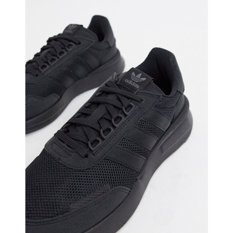 Activewear Uomo adidas Originals - Retroset - Sneakers triplo nero