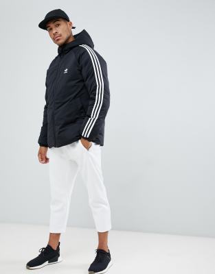 adidas men's reversible hooded jacket