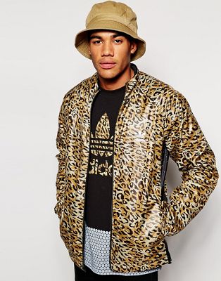 adidas jacket leopard