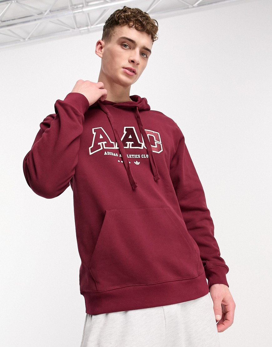 adidas Originals Rifta AAC collegiate logo sweatshirt in red