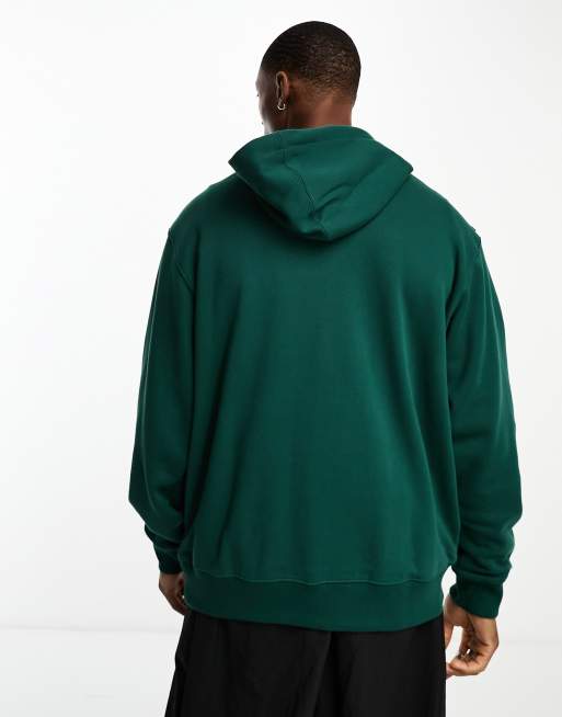 Green adidas hoodie sales men