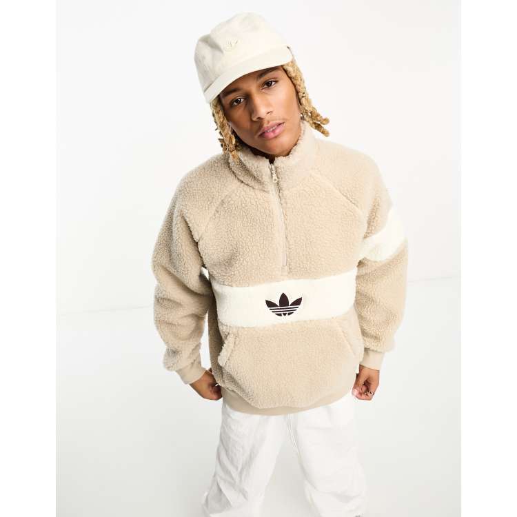 Adidas store sherpa fleece