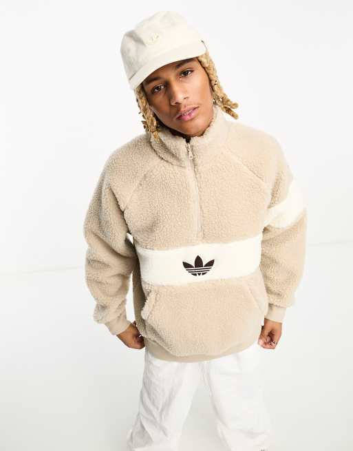 Adidas store teddy sweatshirt