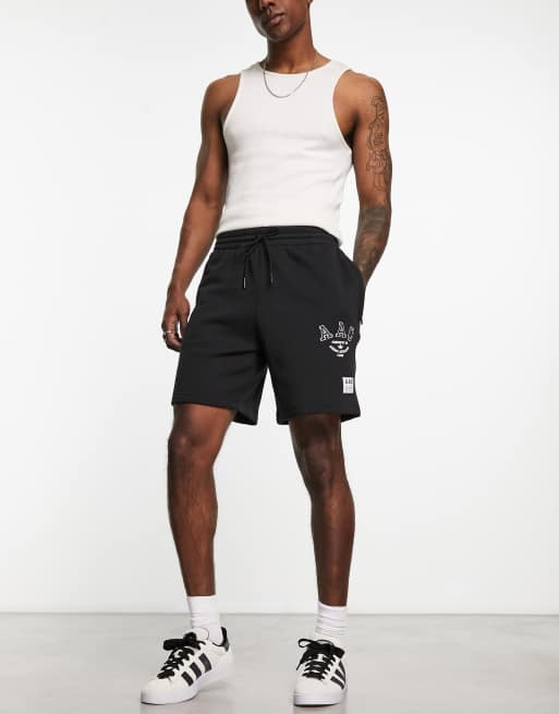 adidas Originals - Rifta - Shorts in zwart