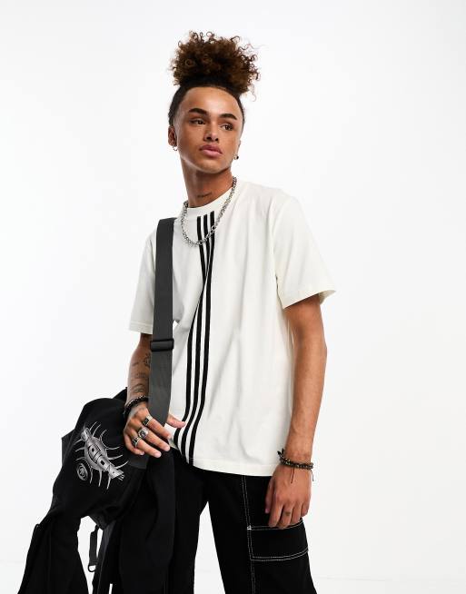 adidas Originals – Rifta – T-Shirt in Weiß mit Grafikprint