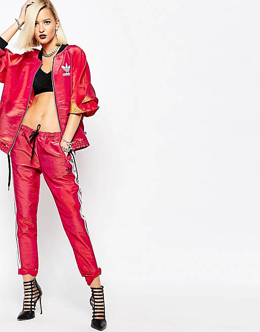 adidas Originals Rita Ora Sweat Pants In Space Metallic
