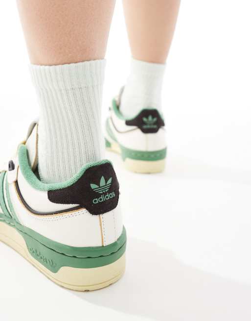 adidas gazelle silver green womens Adidas Rivalry Low 86 main image 0