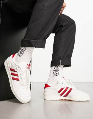 adidas blanche et rouge femme