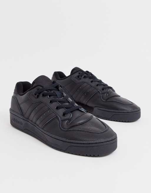 Adidas originals rivalry low 2025 sneakers in triple black