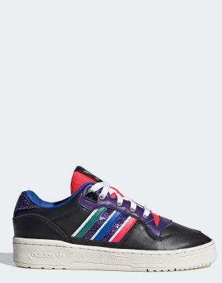 adidas trainers black and red