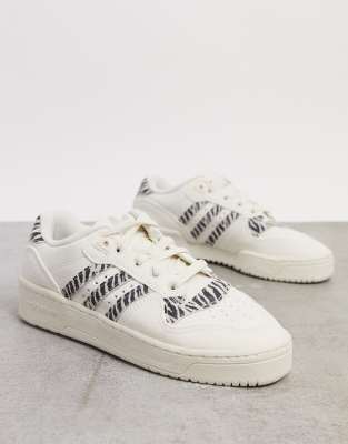 adidas originals rivalry low sneaker in white