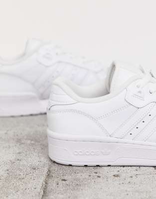 adidas rivalry low triple white