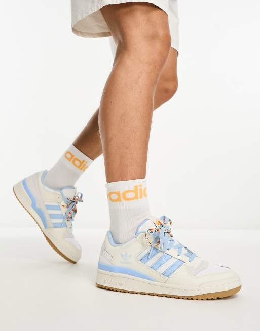 Baby blue and white adidas shoes sale