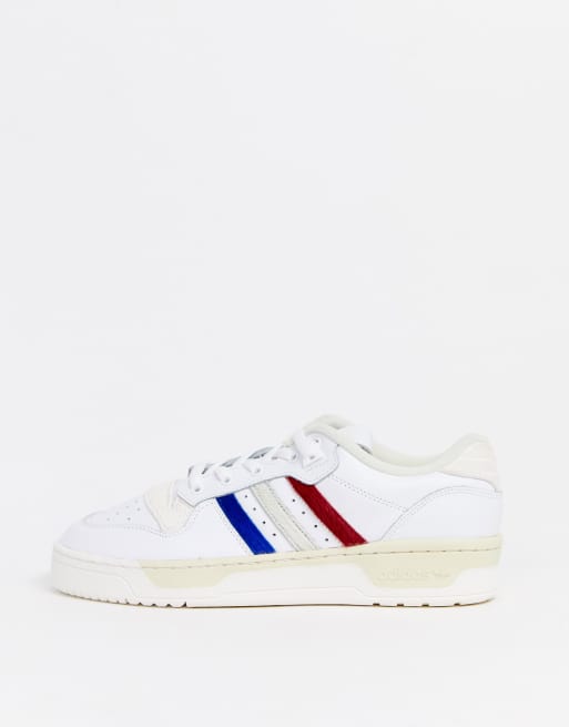 adidas Originals Rivalry low sneakers with 3-Stripes in faux pony hair |  ASOS