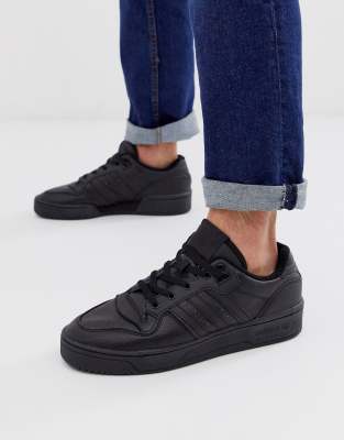 adidas originals rivalry low trainers in ecru suede